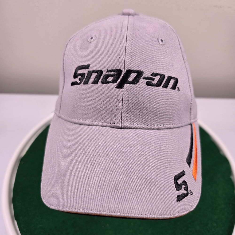 Snap-on Tools Hat Gray Choko Motorsports Racing Cap NWOT Adjustable SN077143